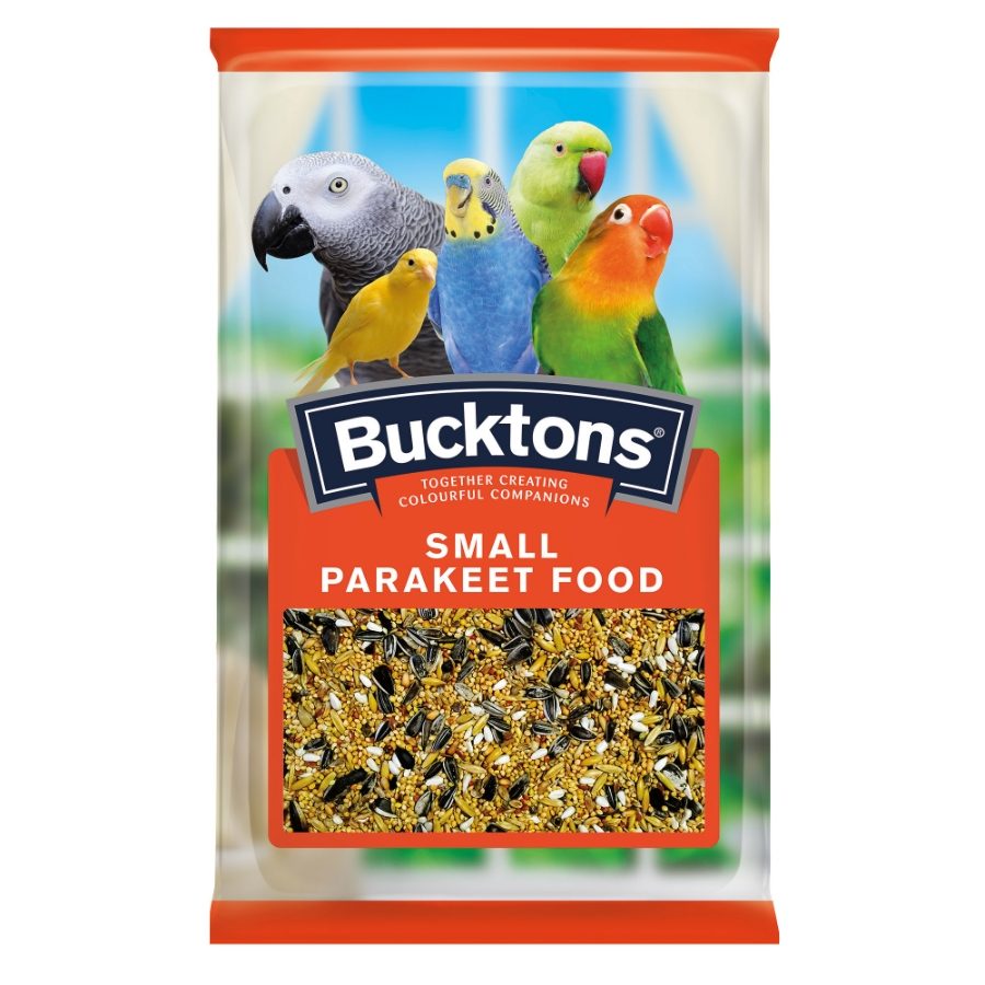 Front View of Bucktons Small Parakeet Food