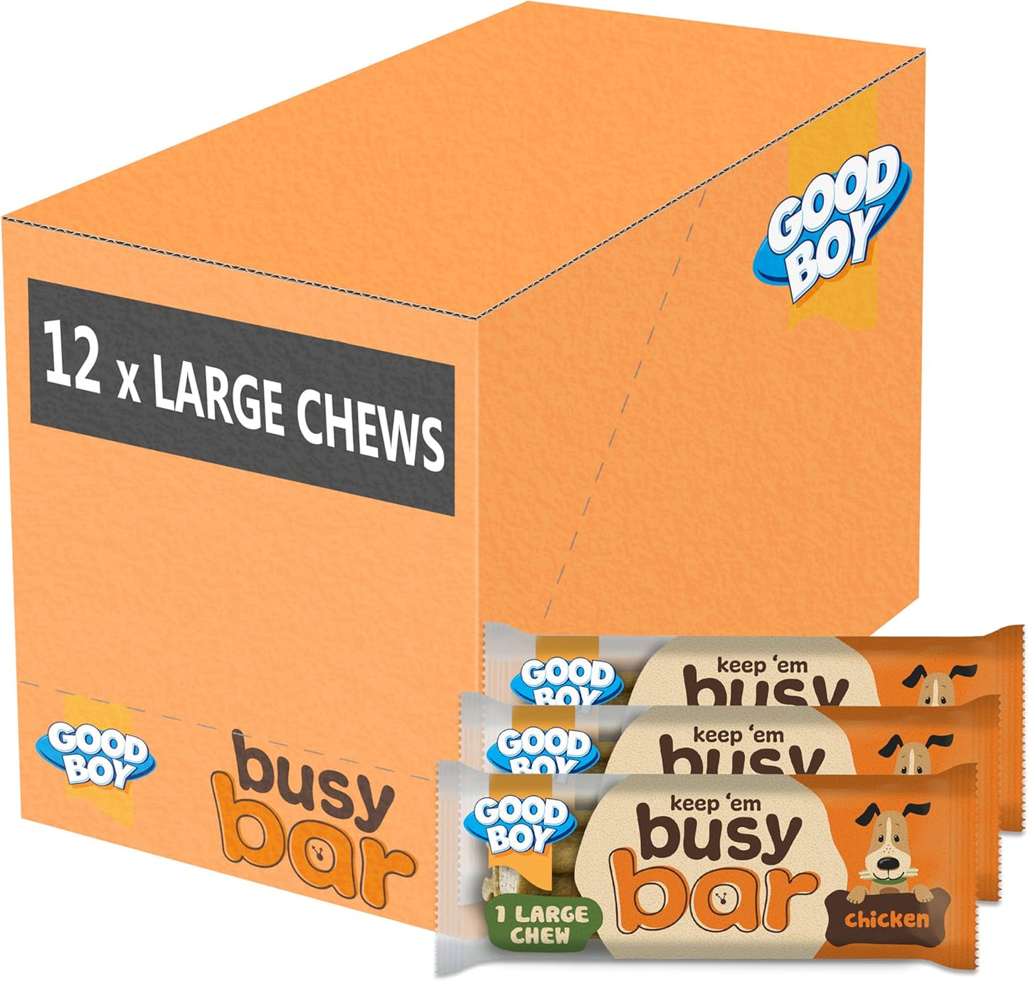 Good Boy Busy Bar 1 Large Chicken Chew Dog Treats