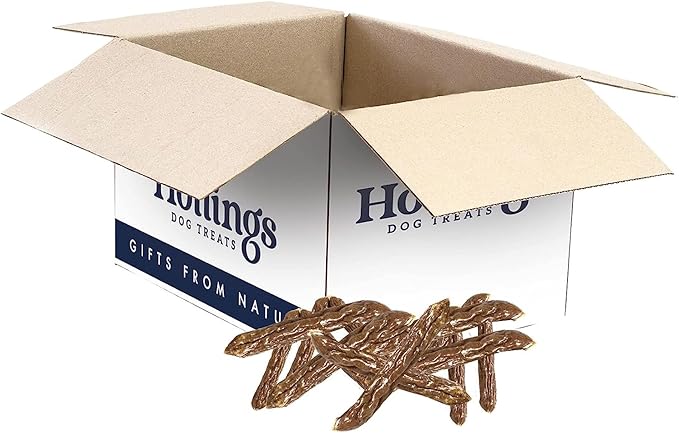 Front View of Hollings Dried Sausages Bulk Dog Treat - 3kg