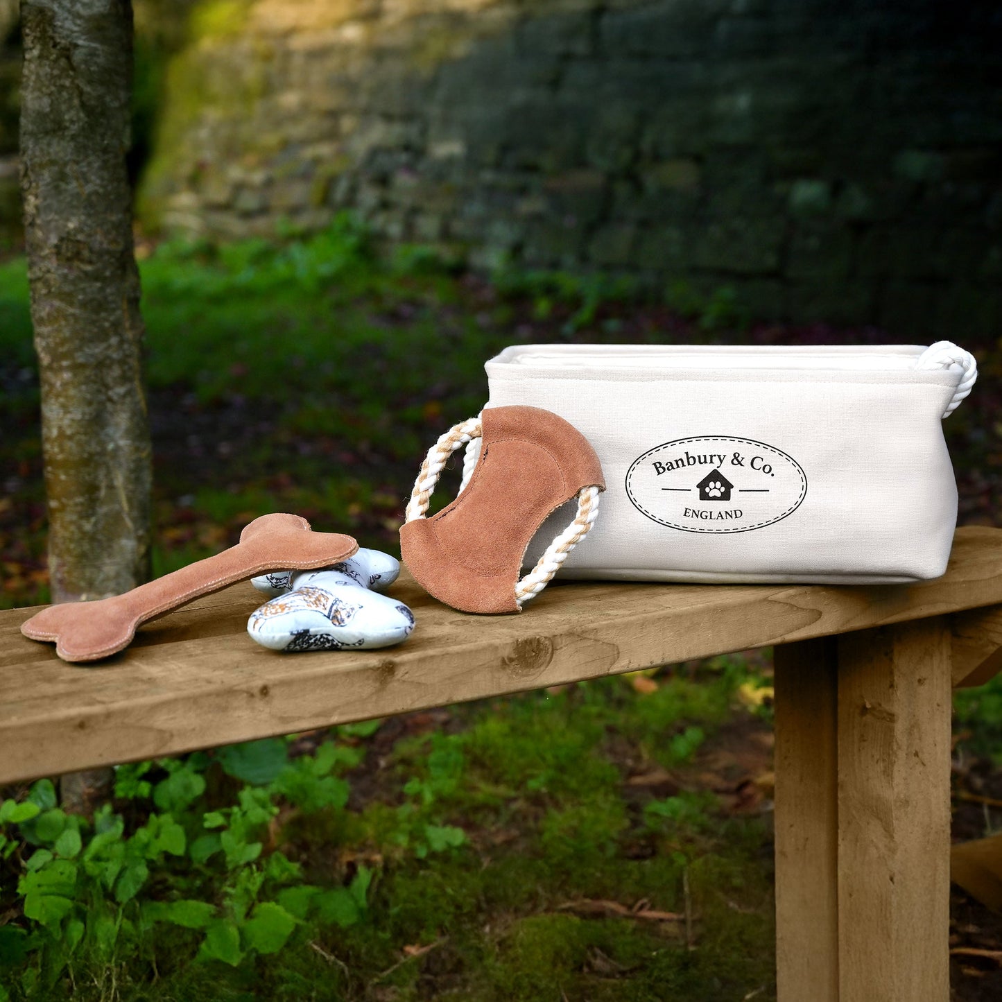 Banbury & Co Rural Retreats Cotton Bone Dog Toy