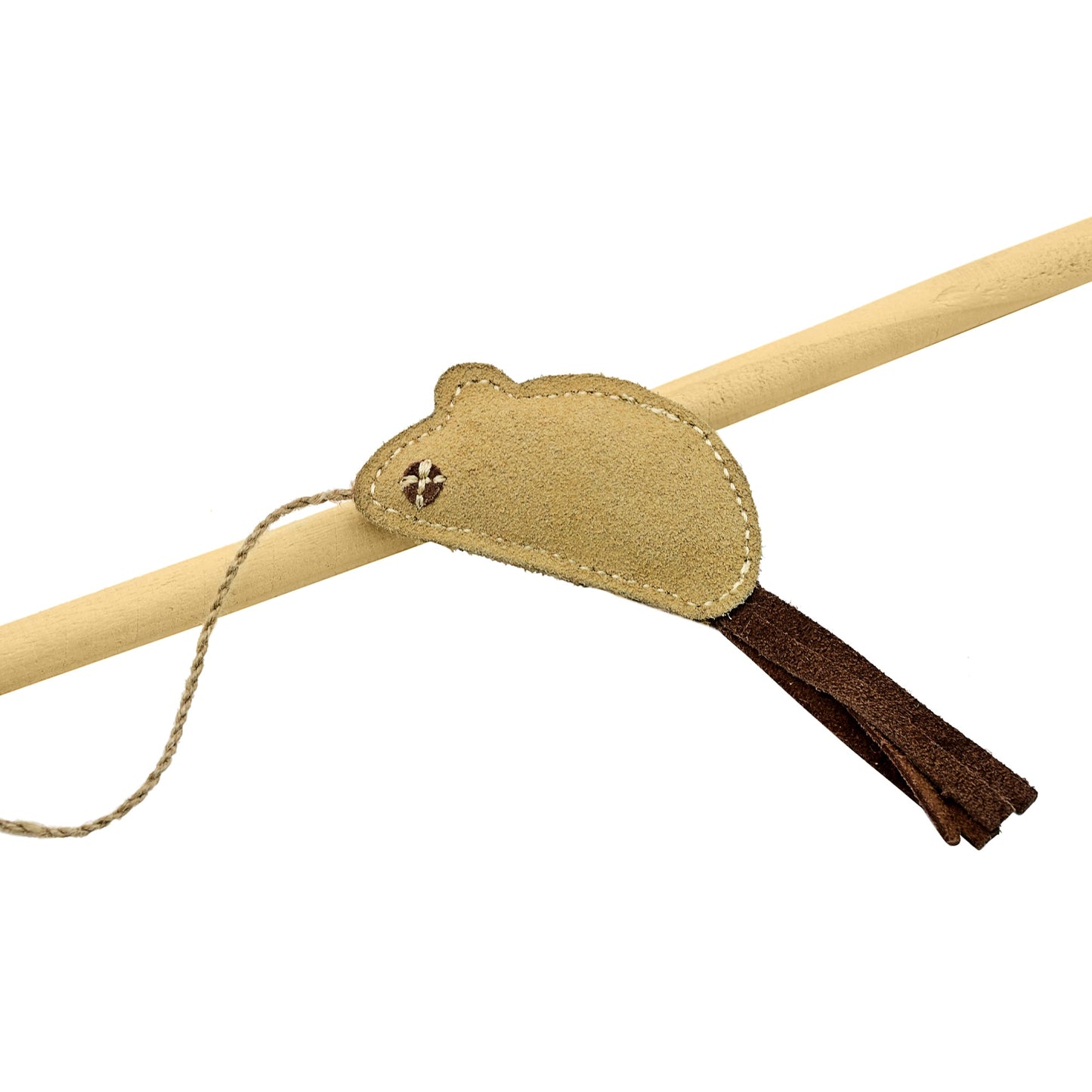 Banbury & Co Rural Retreats Suede Mouse Teaser Cat Toy