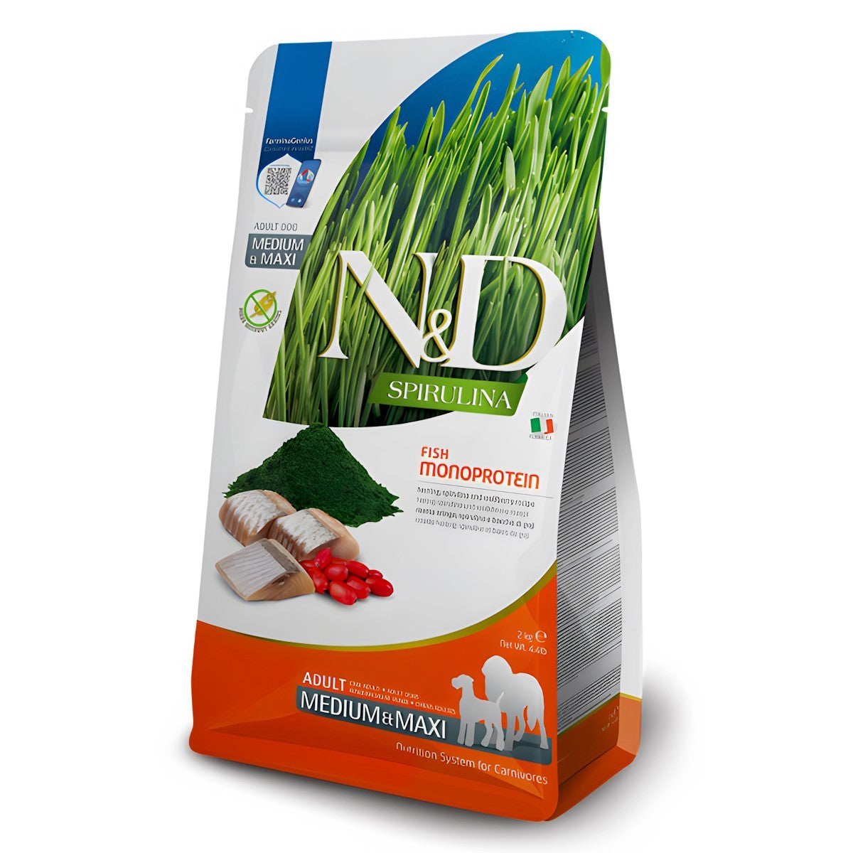 Farmina N&D Large Dog Food - Herring & Wolfberry for Active Health
