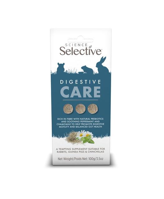 Front View of Supreme Science Selective Digestive Care Small Animal Supplement - 100g