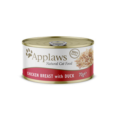 Applaws Natural Adult Wet Cat Food in Tins Chicken Breast with