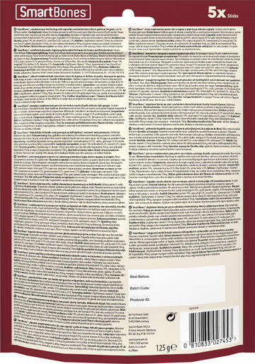 SmartBones Wrapped Sticks Dog Treats- Chicken