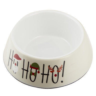 Pet Brands Ho-Ho-Ho Large Dog Bowl