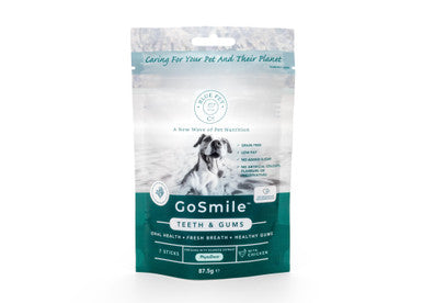BluePet Co GoSmile Teeth & Gum Supplement Chicken Dog Chew Treats