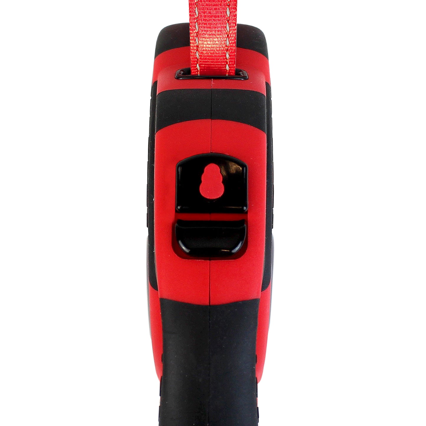 Front View of KONG Explore Retractable Red Dog Lead