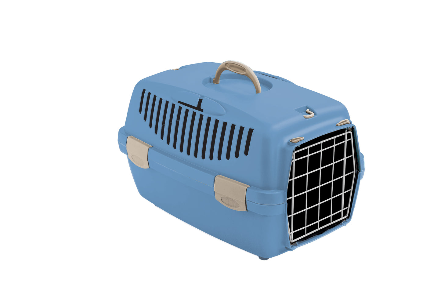Front View of Stefanplast Gulliver 1 Pet Carrier with Metal Door