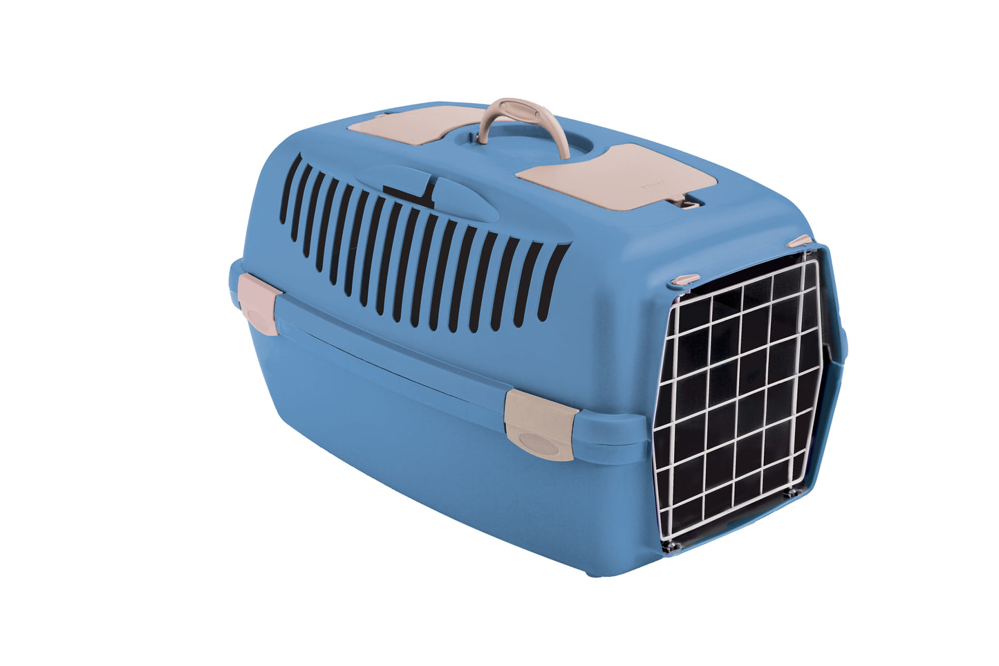 Front View of Stefanplast Gulliver 1 Pet Carrier with Metal Door