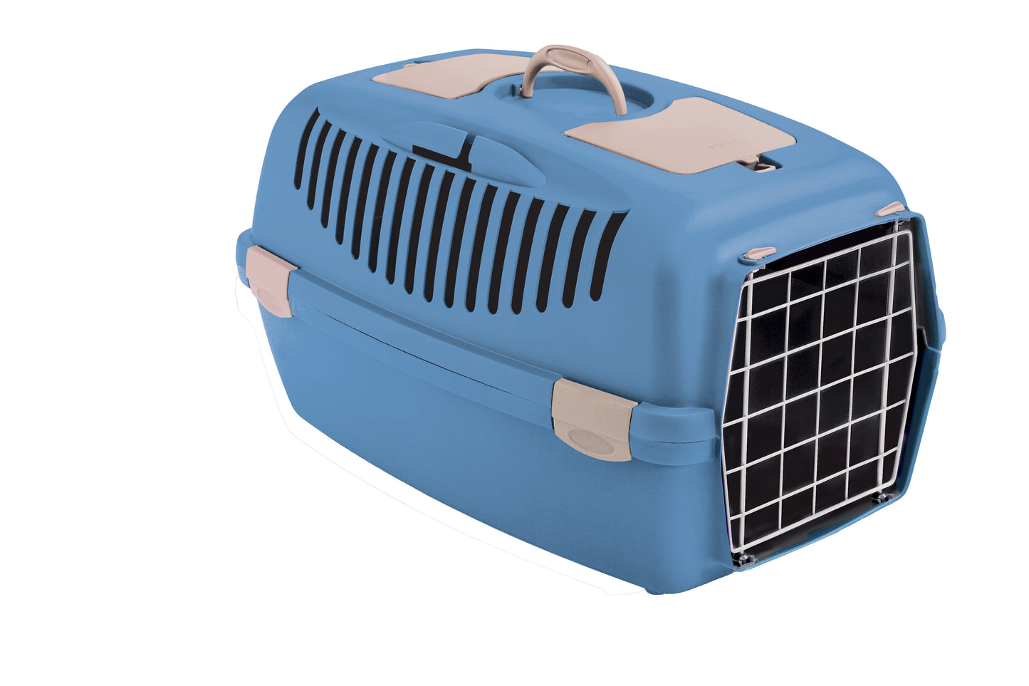 Front View of Stefanplast Gulliver 2 Pet Carrier with Metal Door