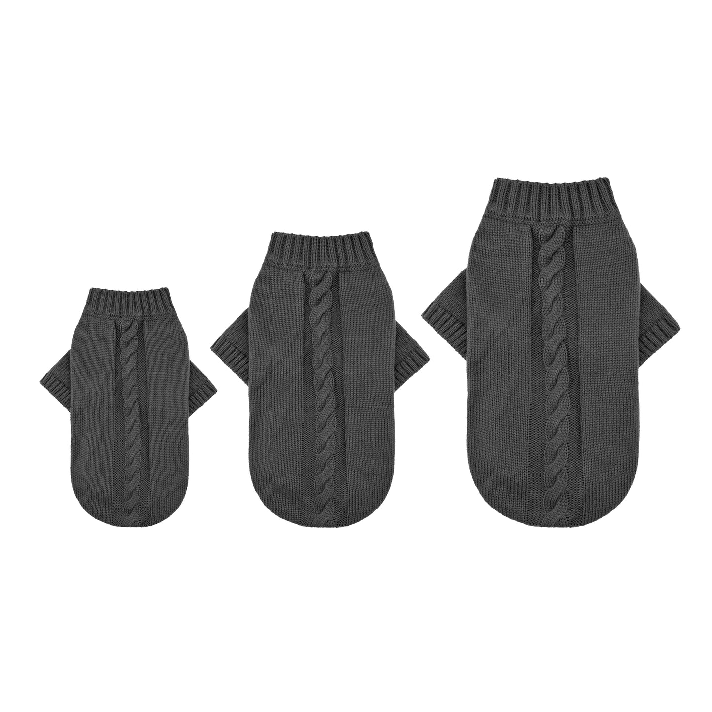 Banbury & Co Knitted Dog Grey Jumper