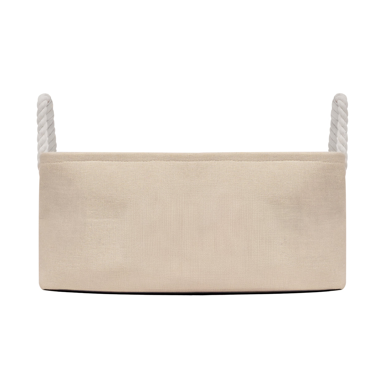 Banbury & Co Rural Retreats Almond Canvas Storage Basket