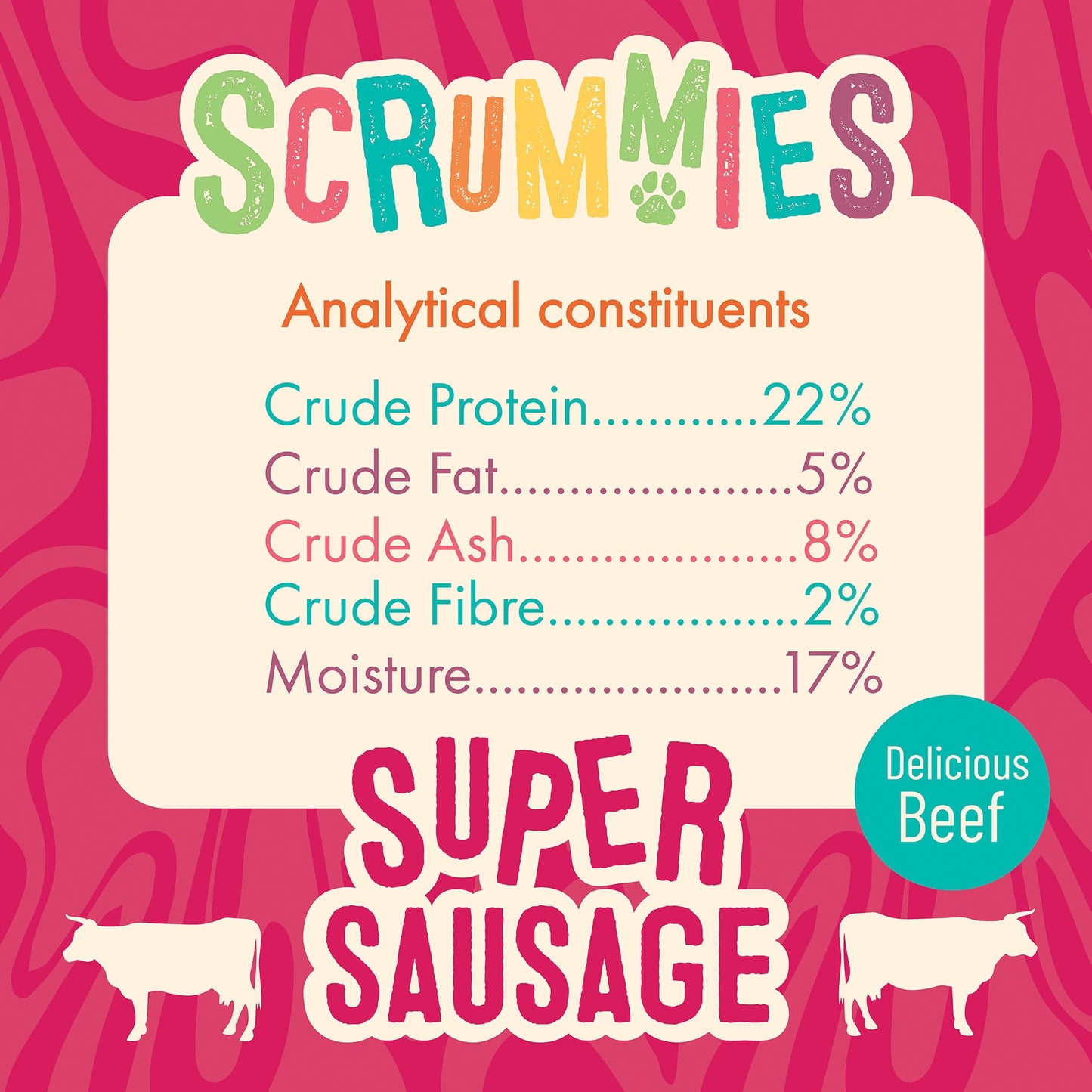 Scrummies Super Sausage Dog Treat | 100g