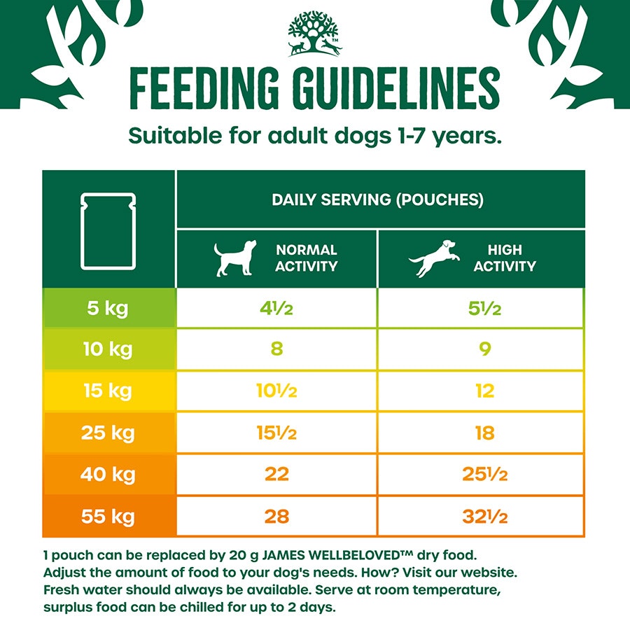 James Wellbeloved Superfood Adult Turkey in Gravy Pouch 12 x 90g