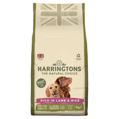 Harringtons Complete Adult Dry Dog Food Lamb Rice