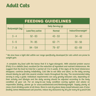 James Wellbeloved Complete Adult Dry Cat Food Fish