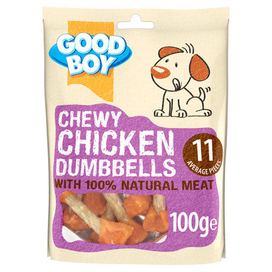 Good Boy Chicken Fillet Munchy Dumbbell Deli Treat