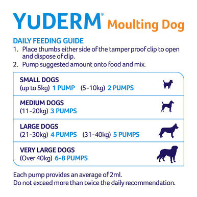 YuMOVE Skin Coat Care Moulting Supplement Oil for Dogs