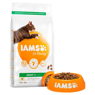 IAMS for Vitality Adult Cat Food with Ocean fish