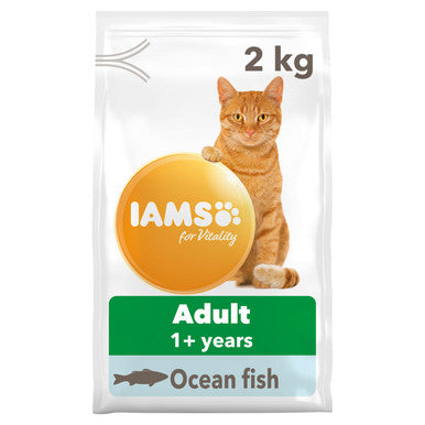 IAMS for Vitality Adult Cat Food with Ocean fish Medic Animal