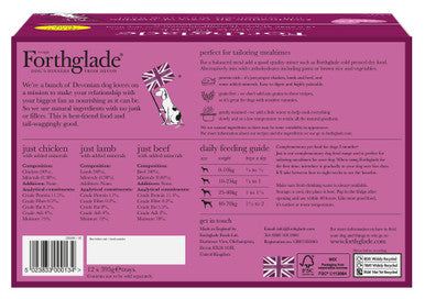 Forthglade Adult Wet Dog Food Variety Case