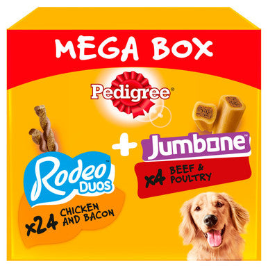 Pedigree Rodeo Duos & Jumbones Medium Adult Dog Treats 