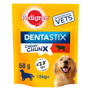 Pedigree Dentastix Chewy Chunx Maxi Adult Dog Treats Beef