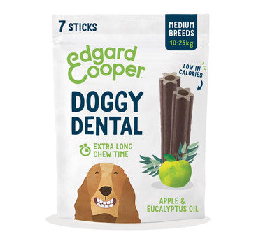 Edgard Cooper Apple Eucalyptus Medium Doggy Dental Treat