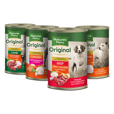 Natures Menu Original Adult Wet Dog Food Multipack