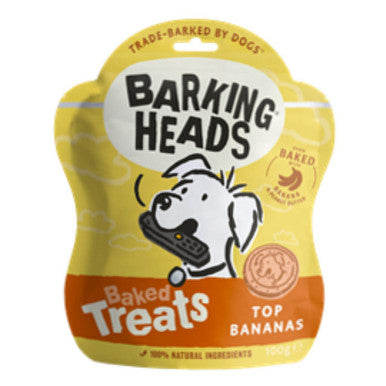 Barking Heads Baked Dog Treat Top Bananas