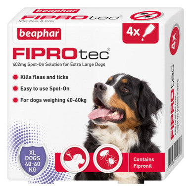 FIPROtec Spot On Extra Large Dog Pipettes
