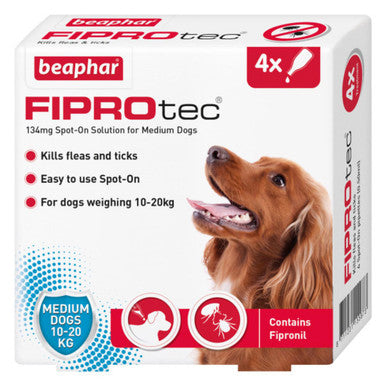Fiprotec Spot On Medium Dog Pipettes
