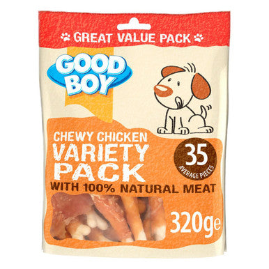 Good Boy Chicken Variety Pack Dog Treat