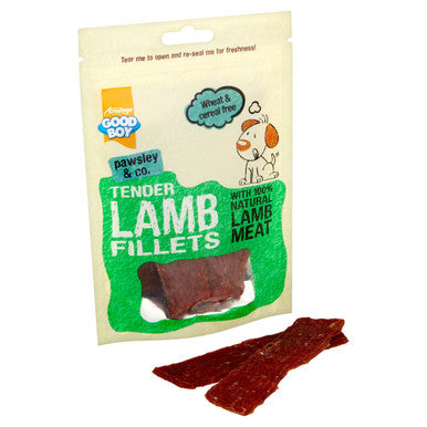 Good Boy Pawsley Co Tender Lamb Fillets Dog Treat