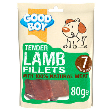 Good Boy Pawsley Co Tender Lamb Fillets Dog Treat