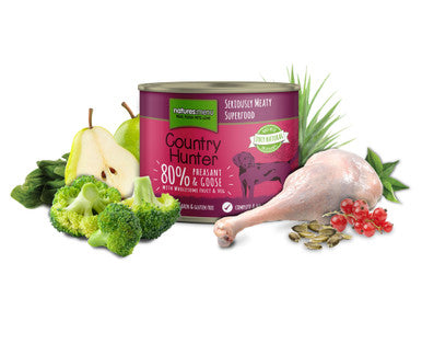 Natures Menu Country Hunter Pheasant Goose Wet Dog Food Cans