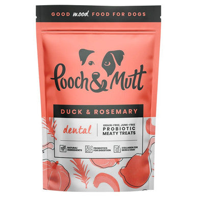 Pooch Mutt Duck Rosemary Dental Meaty Treat