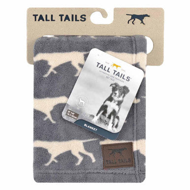 Tall Tails Fleece Charcoal Pet Blanket