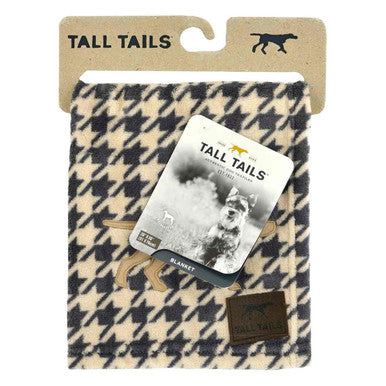 Tall Tails Fleece Houndstooth Pet Blanket