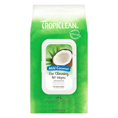 Tropiclean Ear Cleaning Pet Wipes