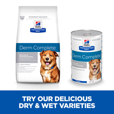 Hills Prescription Diet Derm Complete Adult Dry Dog Food