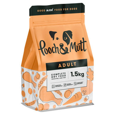 Pooch Mutt Complete Grain free Adult Dry Dog Food Chicken