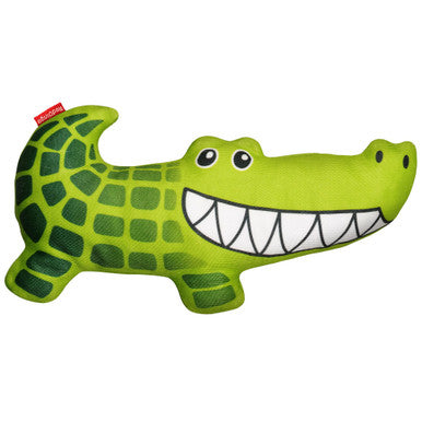 Red Dingo Durables Crocodile Dog Toy