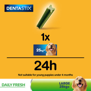 Pedigree Dentastix Fresh Daily Dental Chews for Large Dog