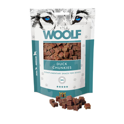 Woolf Duck chunkies Dog Treats