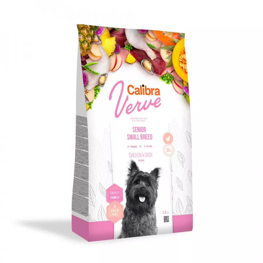 Calibra Dog Verve Grain Free Senior Small Chicken & Duck