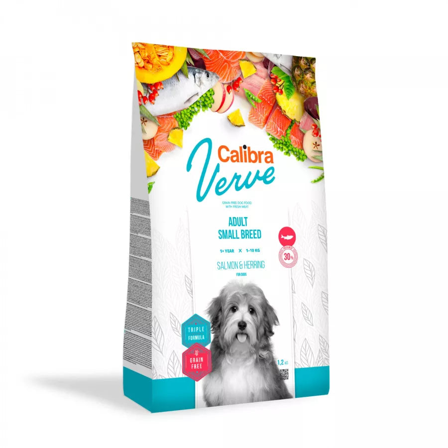 Calibra Dog Verve Grain Free Adult Small Salmon & Herring