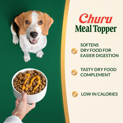 Ciao Churu Meal Topper for Adult Dogs - Chicken Recipe - 4 x 14g
