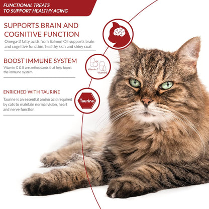 Ciao Churu 4 Pack Senior Cat Treat - Tuna Recipe - 4 x 14g